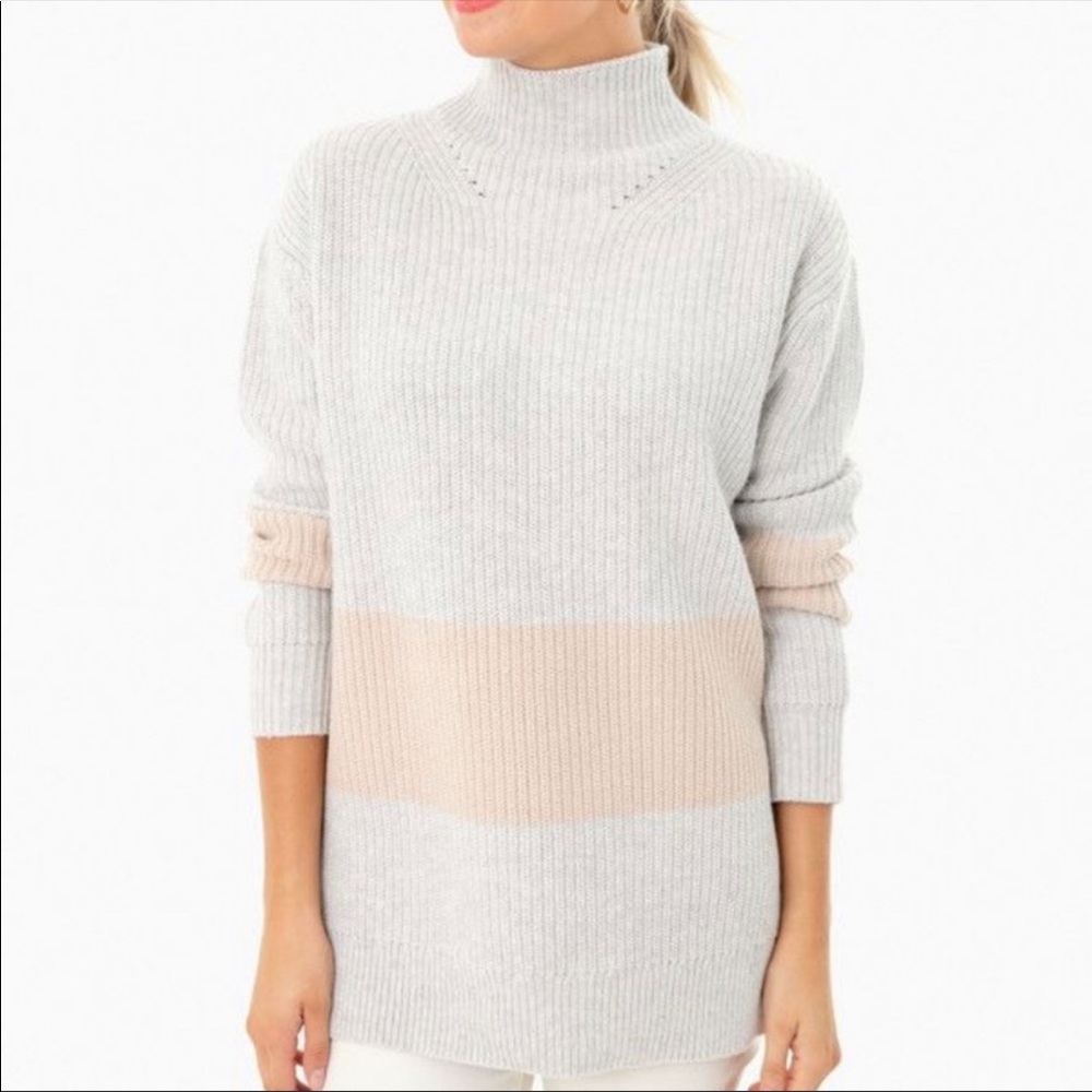 NWOT Tuckernuck Gray Turtleneck Sweater